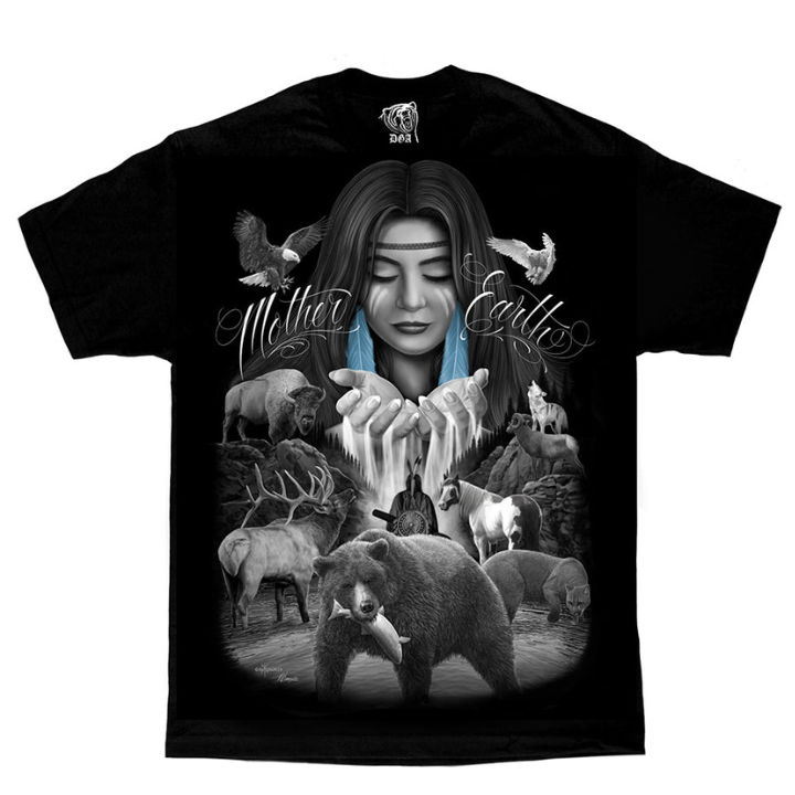 S/S MOTHER EARTH - BLK
